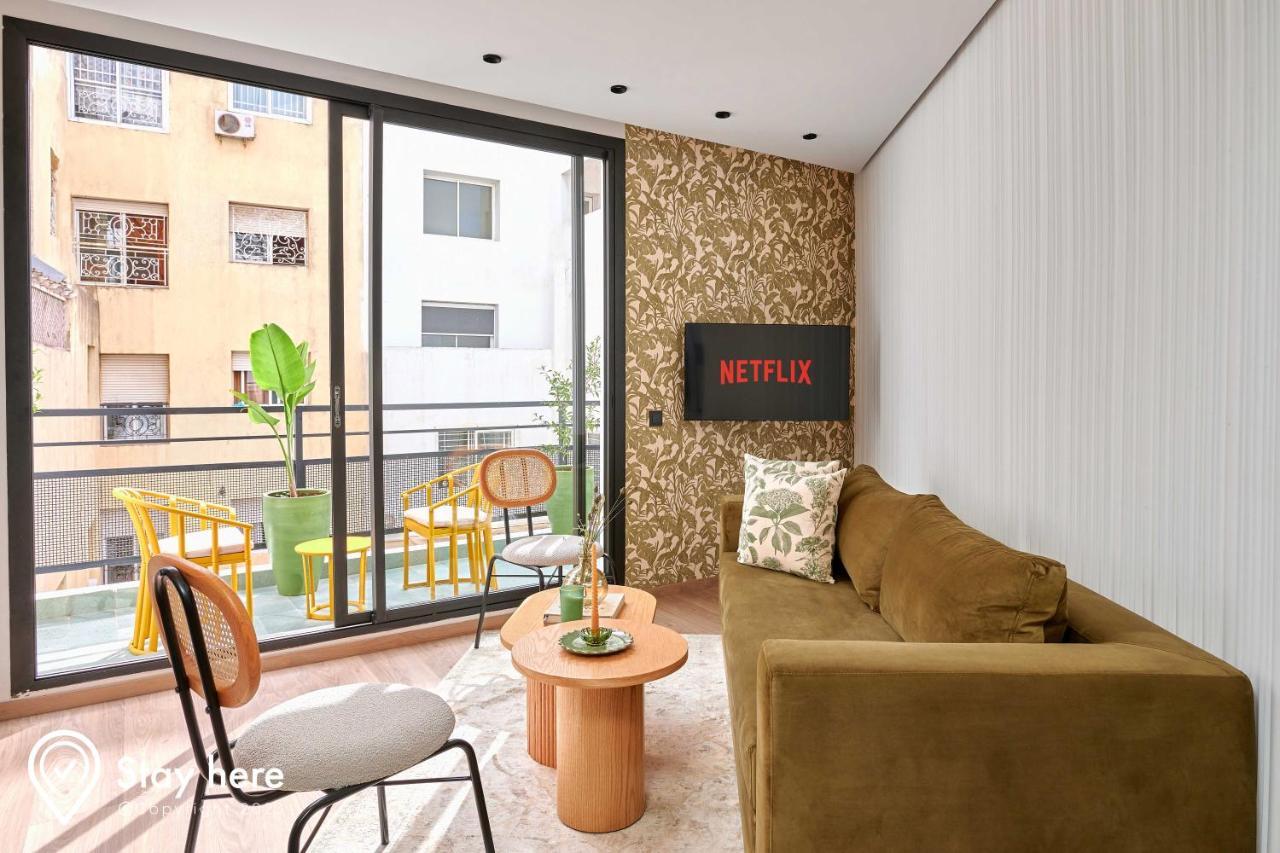Stayhere Casablanca - Maarif - Elite Residence Bagian luar foto