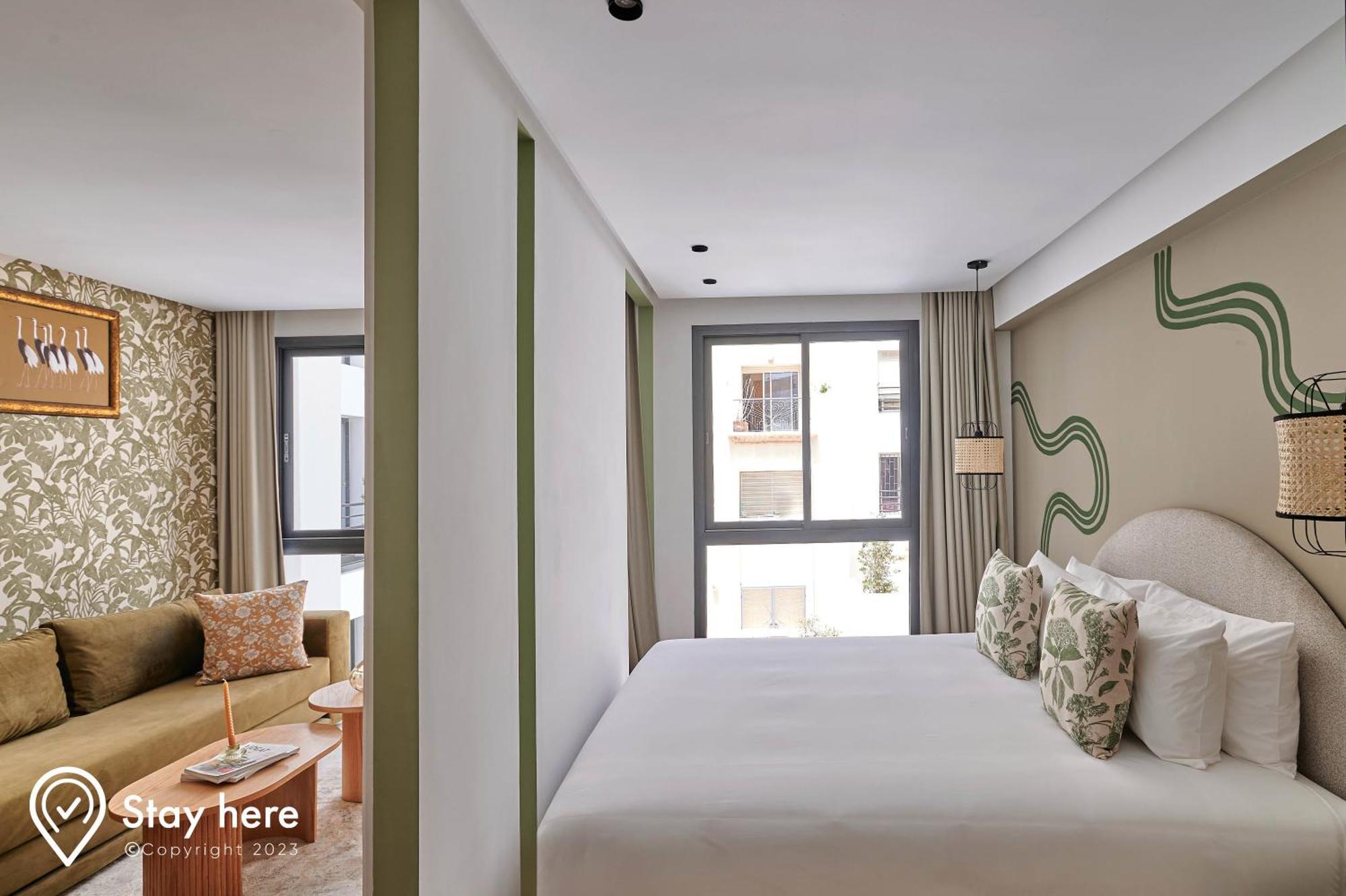 Stayhere Casablanca - Maarif - Elite Residence Bagian luar foto