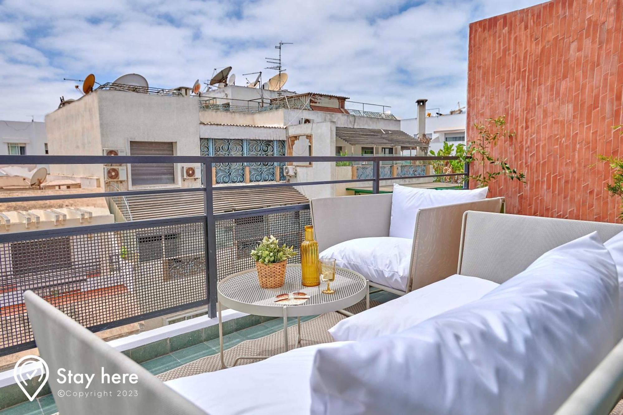 Stayhere Casablanca - Maarif - Elite Residence Bagian luar foto